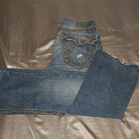 True Religion Billy MB3 Stich Jeans 36/28 - Picture 1 of 4